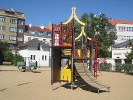 Gröbovka (Havlíčkovy sady) a okolí